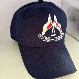 NWT Vineyard Vines Burgee Flag Crest Navy Hat